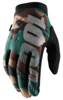 Rukavice BRISKER, 100% (camo/černá)