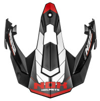 Kšilt pro přilby N312 VAPOR, NOX (bílá,černá,červená)
