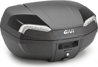 E46NT2 Riviera kufr GIVI černý (Monolock s vlastní plotnou), čiré odrazky, objem 47 ltr.