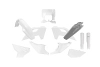 Sada plastů 8 dílů HUSQVARNA, RTECH (bílá, edice quantum šedá, modrá heritage)