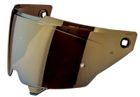 Plexi pro přilby GOLIATH s přípravou pro Pinlock, NOX EXKLUSIV (zlaté)