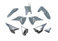 Kompletní sada plastů REVOLUTION 5 dílů HONDA, RTECH (edice quantum šedá-černá)