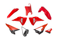 Kompletní sada plastů REVOLUTION 5 dílů HONDA, RTECH (červená)