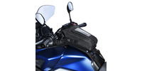 Tankbag na motocykl AQUA S8 s popruhy, OXFORD (černý, objem 8 l)