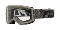 Brýle FOCUS, FLY RACING - USA (šedá/černá - číré plexi)