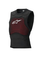 Chránič těla BIONIC PLASMA LT PROTECTION VEST, ALPINESTARS (černá/červená/bílá) 2026