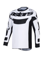 Dres RACER RIWAY, ALPINESTARS (bílá/černá) 2026