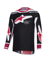 Dres SUPERTECH PRO AFD VISTA, ALPINESTARS (černá/červená/bílá) 2026