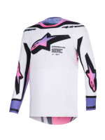 Dres SUPERTECH PRO AFD VISTA, ALPINESTARS (bílá/fialová/černá) 2026