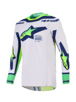 Dres SUPERTECH VISTA, ALPINESTARS (světle šedá/žlutá fluo/zelená/modrá/růžová) 2026