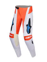 Kalhoty TECHSTAR KNIF, ALPINESTARS (světle šedá/oranžová fluo/černá) 2026