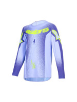 Dres SUPERTECH SCENZ YOUTH, ALPINESTARS, dětské (fialová/žlutá fluo) 2026
