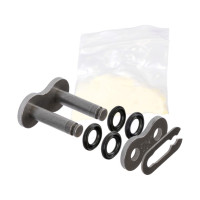 Spojka řetězu 428X1R, JT CHAINS (barva černá, rozpojovací, typ SPRING)