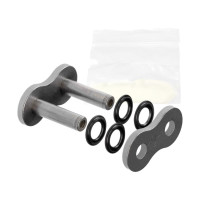 Spojka řetězu 525Z3, JT CHAINS (barva černá, nýtovací, typ RIVET)