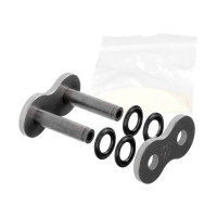 Spojka řetězu 530X1R, JT CHAINS (barva černá, nýtovací, typ RIVET)