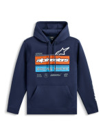 Mikina HARKEN HOODIE, ALPINESTARS (modrá)
