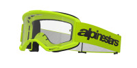 Brýle VISION 3 WORDMARK, ALPINESTARS (žlutá fluo, čiré plexi) 2026