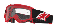 Brýle VISION OTG, ALPINESTARS (červená/černá/bílá, čiré plexi) 2026