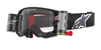 Brýle SUPERTECH CORP ROLL-OFF WIDE VISION, ALPINESTARS (černá/šedá, čiré plexi a roll-off systém) 2026
