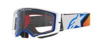 Brýle SUPERTECH CORP, ALPINESTARS (modrá/oranžová, čiré plexi) 2025