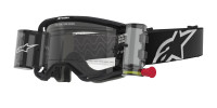 Brýle VISION 8 CORP ROLL-OFF WIDE VISION, ALPINESTARS (černá, čiré plexi a roll-off systém) 2026