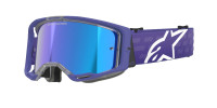 Brýle VISION 8 CORP, ALPINESTARS (fialová, zrcadlové modré plexi) 2026