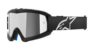 Brýle VISION YOUTH CORP, ALPINESTARS, dětské (černá, zrcadlové stříbrné plexi) 2026