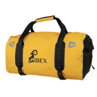 Motocyklová taška Ibex 55 l černá - voděodolná cestovní taška žlutá