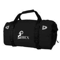 Motocyklová taška Ibex 55 l černá - voděodolná cestovní taška černá
