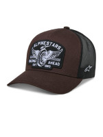 Kšiltovka HERITAGE PATCH, ALPINESTARS (hnědá/černá)