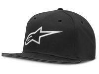 Kšiltovka AGELESS FLATBILL, ALPINESTARS (černá/bílá)