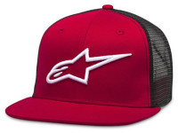 Kšiltovka CORP TRUCKER, ALPINESTARS (červená/černá)
