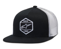 Kšiltovka BOLT TRUCKER, ALPINESTARS (černá/bílá)