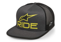 Kšiltovka RIDE 4.0 TRUCKER, ALPINESTARS (šedá/černá/žlutá)