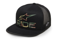 Kšiltovka RIDE 4.0 CAMO TRUCKER, ALPINESTARS (černá)
