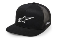 Kšiltovka 3D AGELESS TRUCKER, ALPINESTARS (černá/bílá)