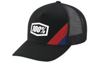 Kšiltovka 100% - CORNESTONE X-Fit Trucker černá (vel. UNI)