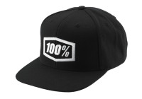 Kšiltovka 100% - ICON Snapback dětská černá (vel. UNI)
