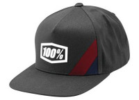 Kšiltovka 100% - CORNESTONE Snapback šedá (vel. UNI)