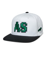 Kšiltovka FRANCHISE, ALPINESTARS (bílá/černá)
