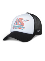 Kšiltovka AYESS TRUCKER, ALPINESTARS (bílá/černá)