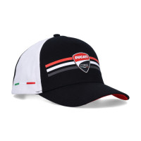 Kšiltovka DUCATI Corse (černá,bílá)