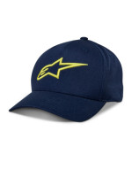 Kšiltovka AGELESS SNAPBACK, ALPINESTARS (modrá/žlutá fluo)