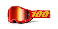 ACCURI 2, 100% brýle Červené, červené plexi