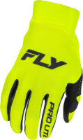 Rukavice PRO  LITE. FLY RACING - USA 2026 (hi-vis/černá)