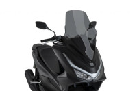Plexi štít Puig V-TECH LINE TOURING 22429F tmavě kouřová Honda PCX125 (25)