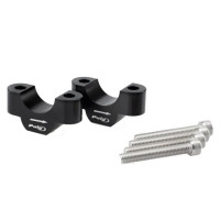 Zvyšující klemy řidítek Puig 20/32mm 20308N černá