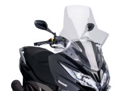 Plexi štít PUIG V-TECH LINE TOURING 7020W průhledný Kawasaki J125/J300 2014-2021