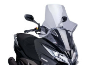 Plexi štít PUIG V-TECH LINE TOURING 7020H lehce kouřový Kawasaki J125/J300 2014-2021