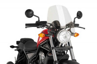 Plexi štít PUIG NEW. GEN TOURING Honda CMX 500 Rebel 9462W čirá
